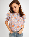 MILLE Clothing Marnie Top in Newport Floral