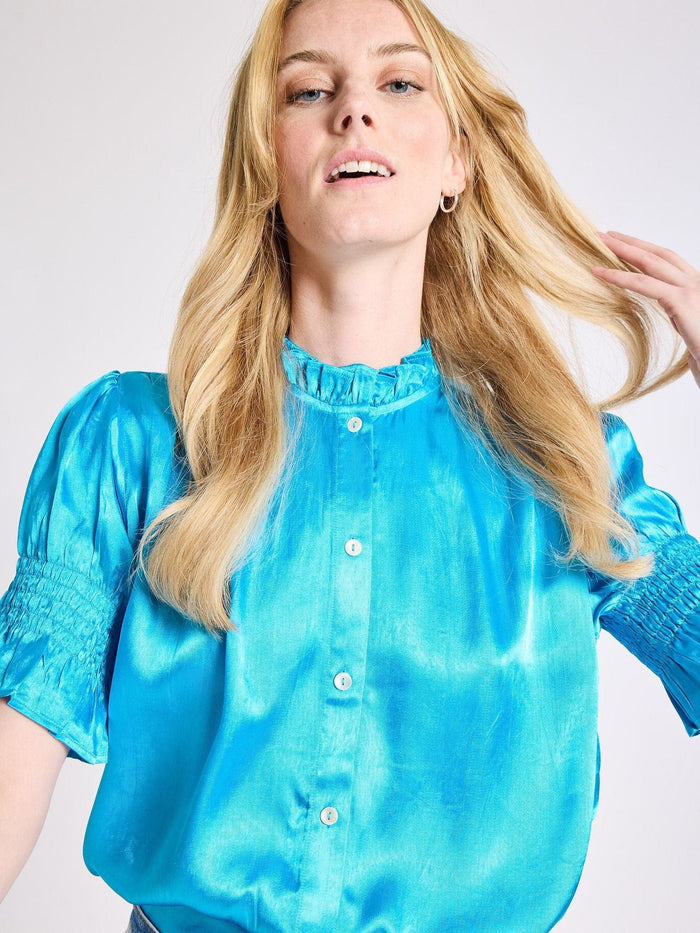 Marnie Top in Ocean