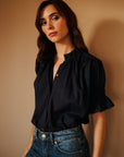 MILLE Clothing Marnie Top in Peacoat