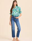 MILLE Clothing Marnie Top in Swedish Garden
