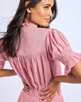MILLE Clothing Marnie Top in Tango Stripe
