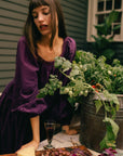 MILLE Clothing Maureen Top in Plum Eyelet