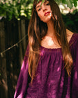 MILLE Clothing Maureen Top in Plum Eyelet