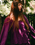 MILLE Clothing Maureen Top in Plum Eyelet