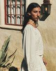 MILLE Clothing Maureen Top in White Eyelet
