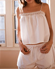 MILLE Clothing Maxine Top in Salt