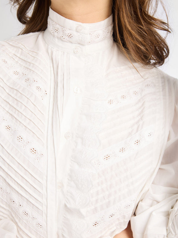 Mika Dress in White — view 7