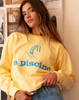MILLE Clothing MILLE MOVIE CLUB La Piscine Sweatshirt