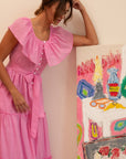 MILLE Clothing Mira Dress in Peony