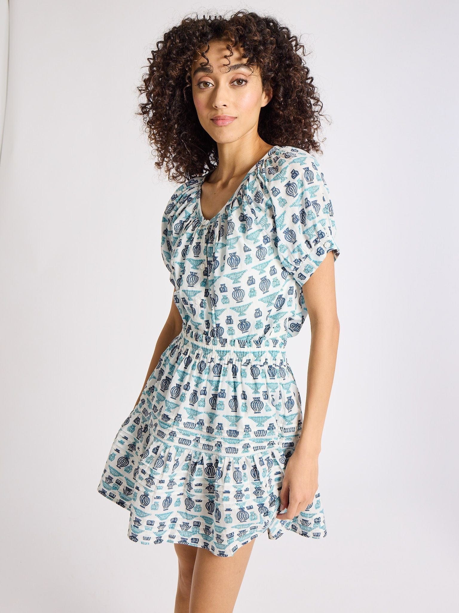 MILLE Clothing Naomi Top in Athens Print