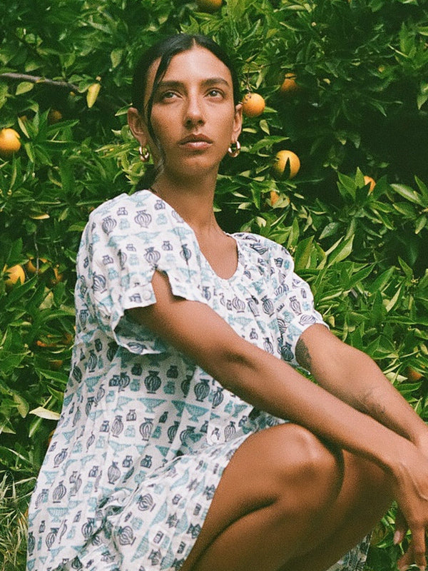 Naomi Top in Athens Print — view 2