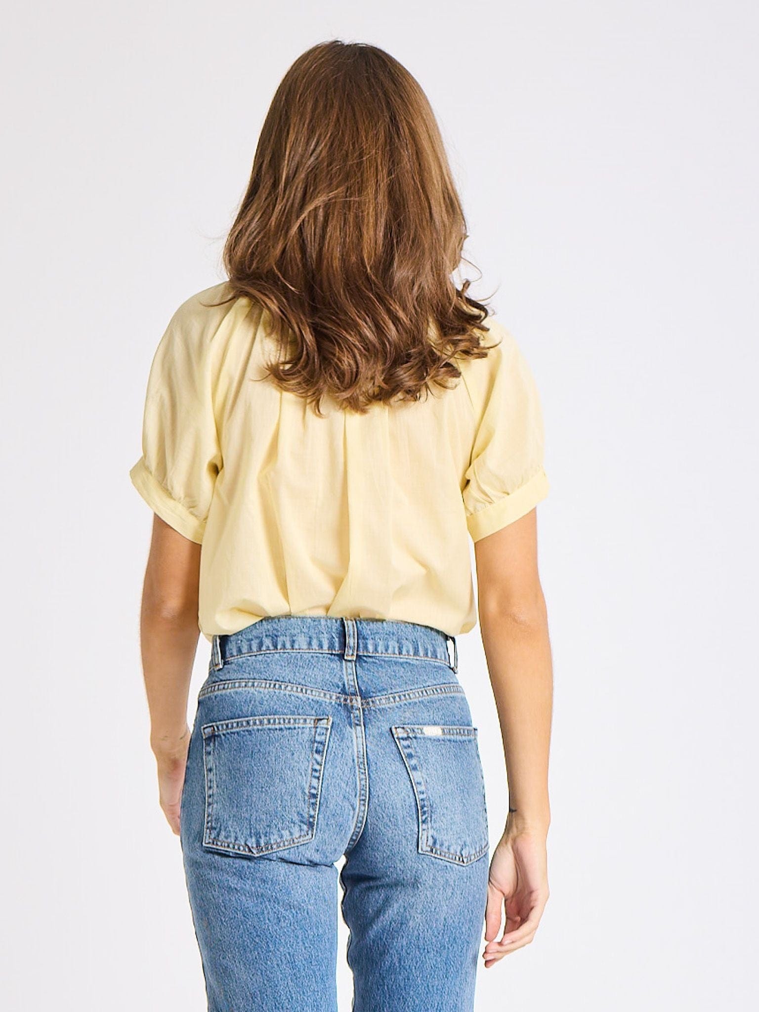 MILLE Clothing Naomi Top in Buttercream
