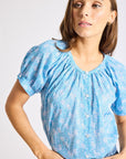 MILLE Clothing Naomi Top in Charleston Floral
