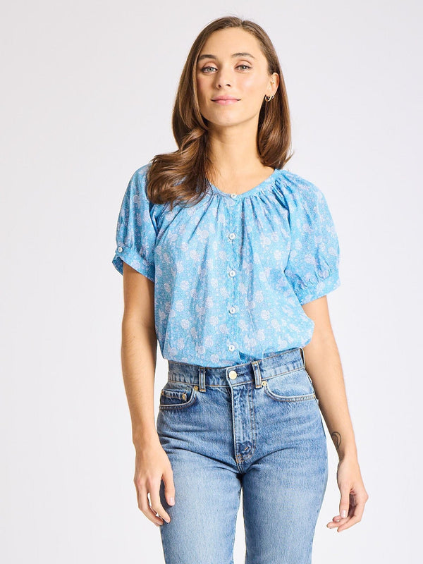Naomi Top in Charleston Floral — view 2