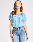 MILLE Clothing Naomi Top in Charleston Floral