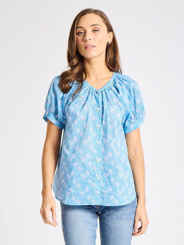 Naomi Top in Charleston Floral — view 4