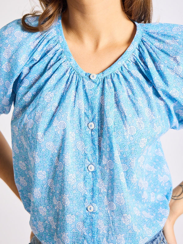 Naomi Top in Charleston Floral — view 3