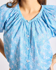 MILLE Clothing Naomi Top in Charleston Floral