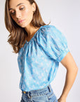 MILLE Clothing Naomi Top in Charleston Floral