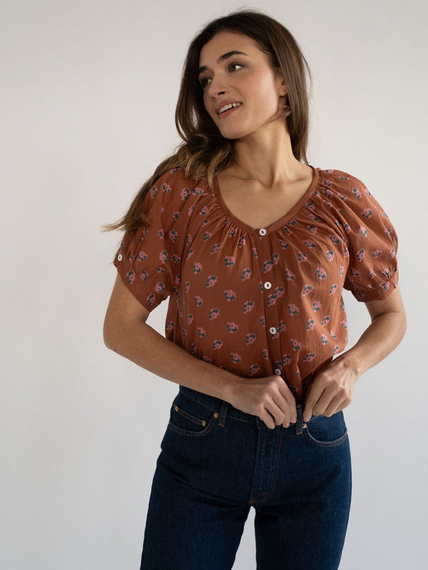Naomi Top in Petite Bouquet — view 4