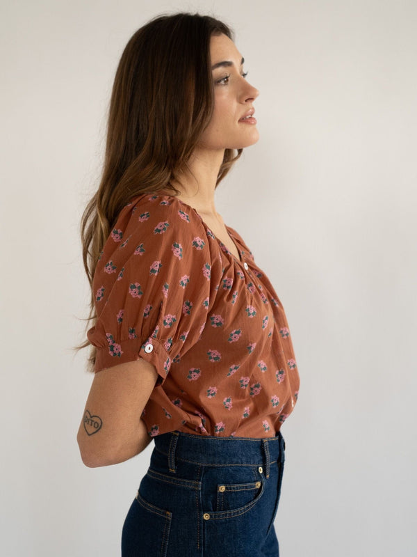 Naomi Top in Petite Bouquet — view 9