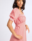 MILLE Clothing Nicolette Dress in Red Gingham