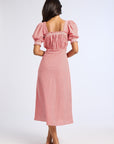 MILLE Clothing Nicolette Dress in Red Gingham