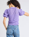 MILLE Clothing Nina Henley in Periwinkle