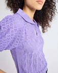 MILLE Clothing Nina Henley in Periwinkle