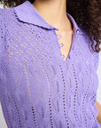 MILLE Clothing Nina Henley in Periwinkle