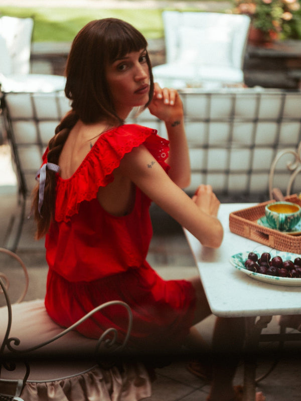 Olivia Short in Scarlet — view 6