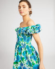 MILLE Clothing Olympia Dress in Cornflower