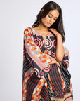 MILLE Clothing One Size Georgia Caftan in Maar Print