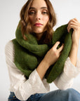 MILLE Clothing One Size Neve Scarf in Moss
