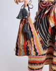 MILLE Clothing One Size Pareo in Maar Print
