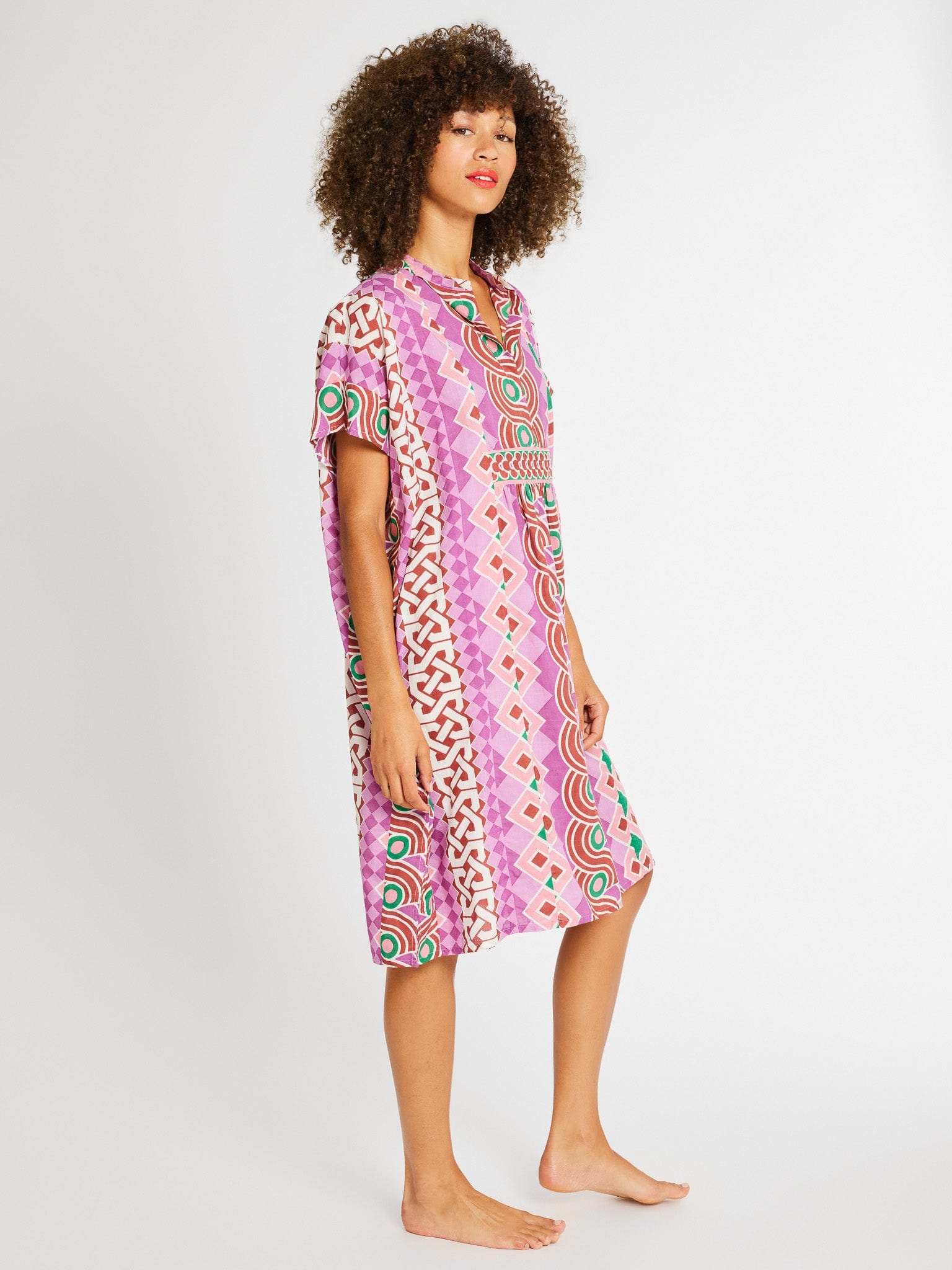 MILLE Clothing One Size Playa Caftan in Casa