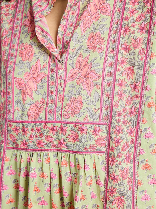 Playa Caftan in Tulip Print — view 7