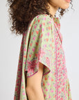 MILLE Clothing One Size Playa Caftan in Tulip Print