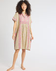 MILLE Clothing One Size Playa Caftan in Tulip Print
