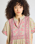 MILLE Clothing One Size Playa Caftan in Tulip Print