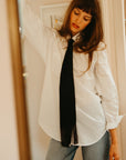 MILLE Clothing One Size Suki Beaded Scarf in Black