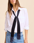 MILLE Clothing One Size Suki Beaded Scarf in Black