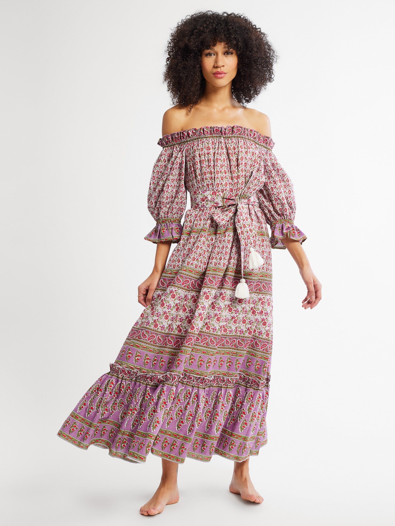 MILLE Clothing Paloma Dress in Heirloom