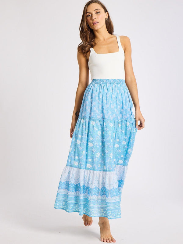 Paola Skirt in Charleston Floral — view 5
