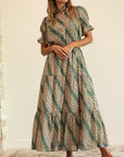 MILLE Clothing Paola Skirt in Rose Stripe