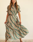 MILLE Clothing Paola Skirt in Rose Stripe