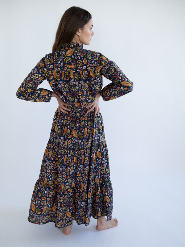 Paola Skirt in Star Floral — view 4