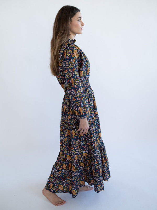 Paola Skirt in Star Floral — view 7
