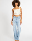 MILLE Clothing Patti Top in Casablanca