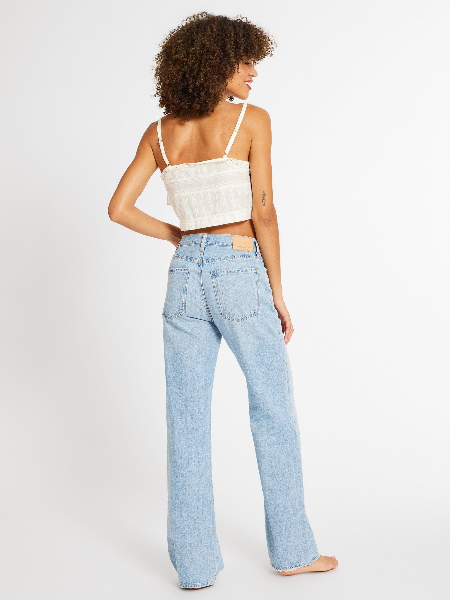 MILLE Clothing Patti Top in Casablanca